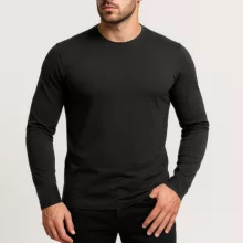 تی شرت آستین بلند مردانه رانژ مدل 21RA29D09M-1409-01