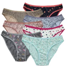 شورت زنانه آداک مدل نخی بسته 7 عددی