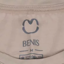 تی شرت آستین کوتاه زنانه بنیس مدل 36340902 رنگ کرم