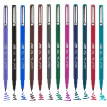 ماژیک حرفه ای ماروی یوشیدا مدل LePen Flex بسته 12 عددی