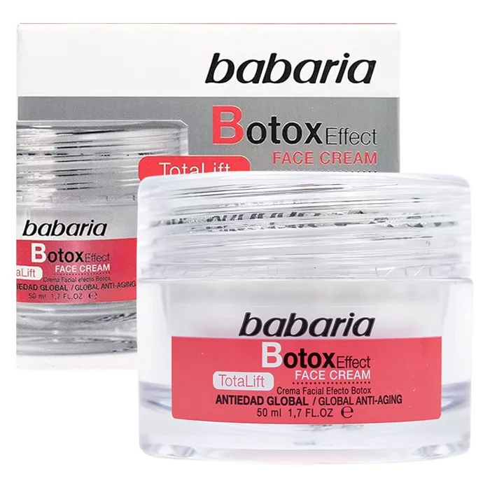 کرم جوان کننده باباریا مدل Botox Effect حجم 50 میلی لیتر