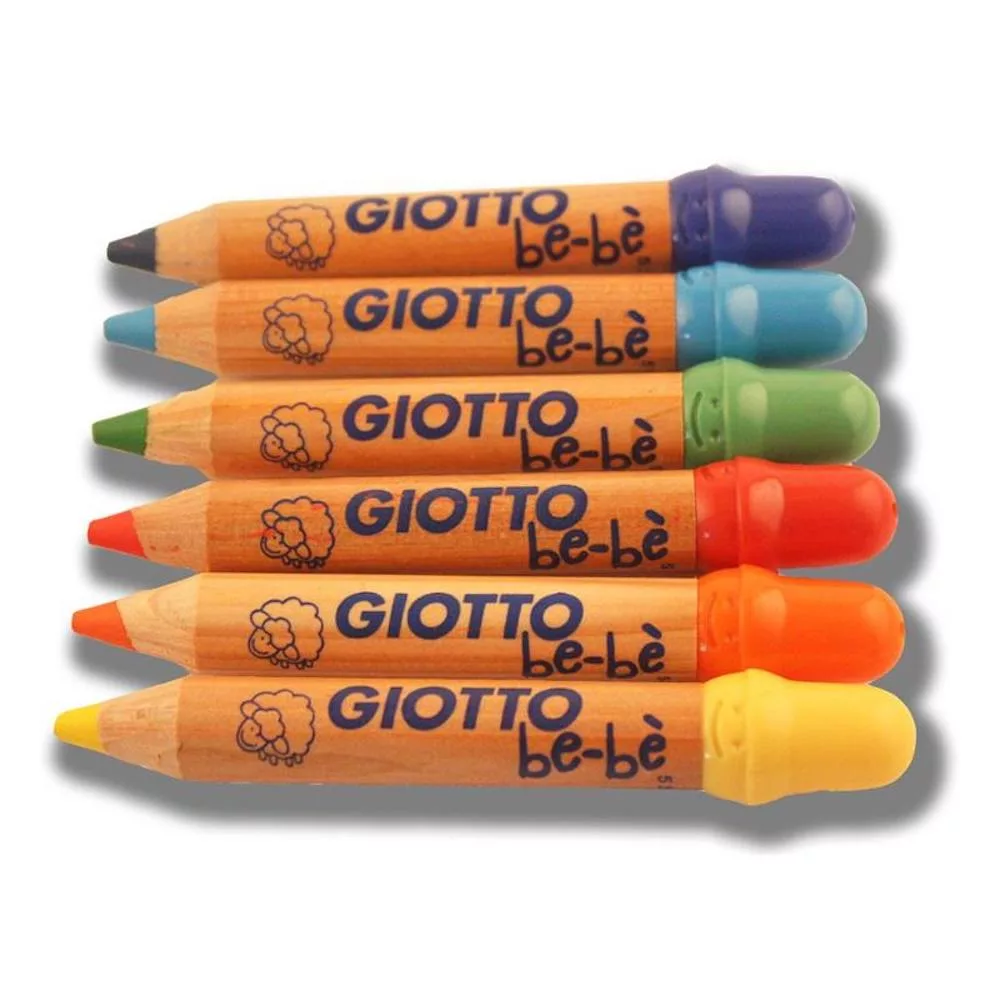 پاستل 6 رنگ جیوتو مدل Be-Be