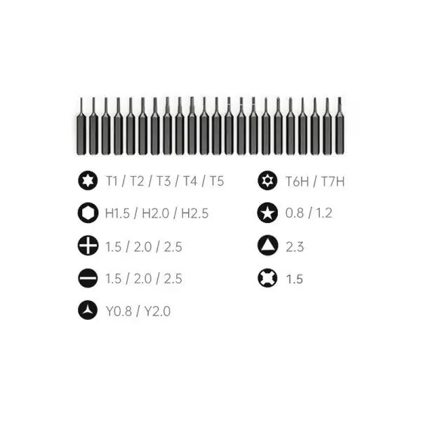 پیچ گوشتی جاک می مدل JM-8185 مجموعه 69 عددی