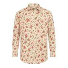 شومیز آستین کوتاه یقه برگردان زنانه مدل آماندیس کد AM078