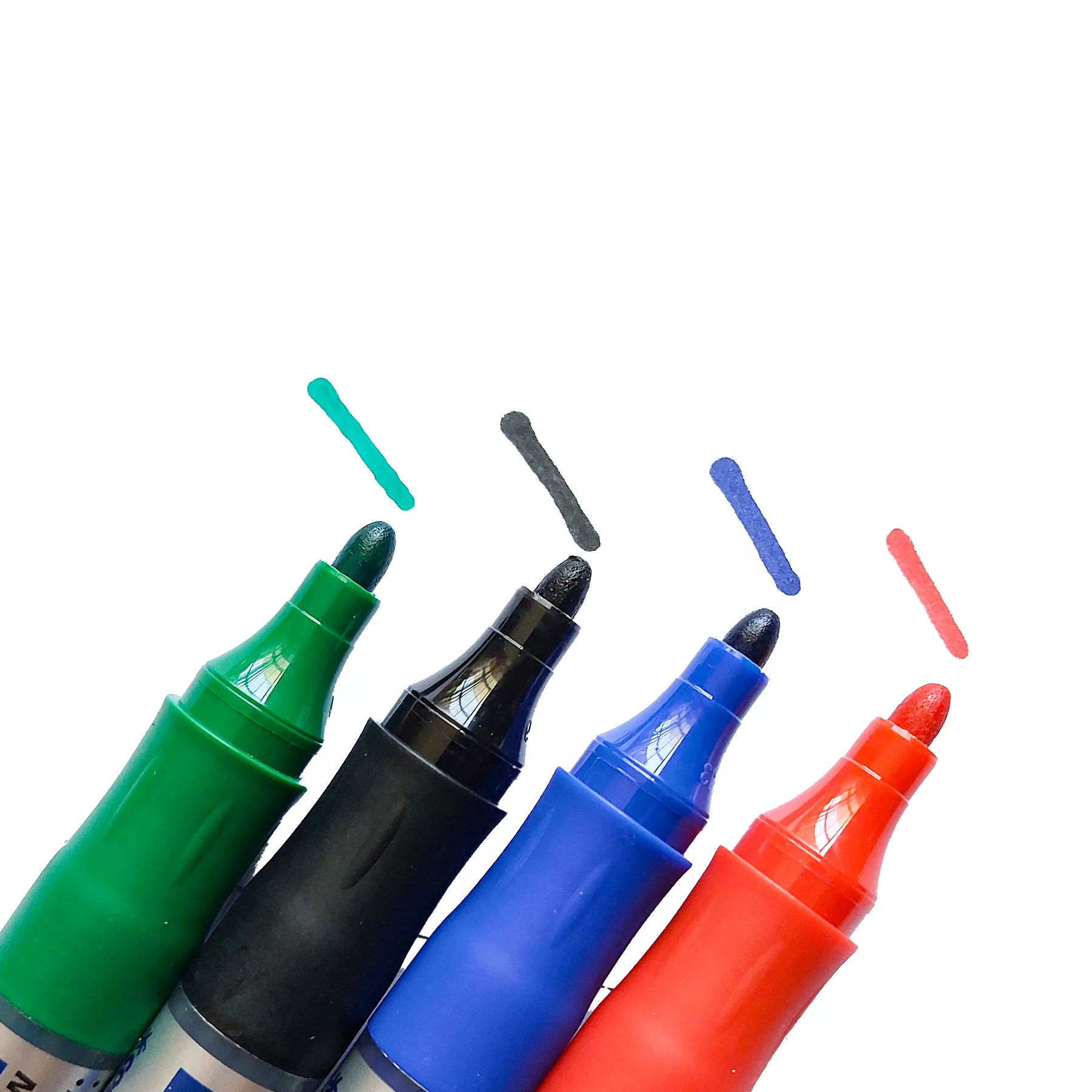 ماژیک وایت برد کرونا مدل گرد طرح شارژی به همراه یدک و تخته پاک کن مغناطیسی بسته 50 عددی