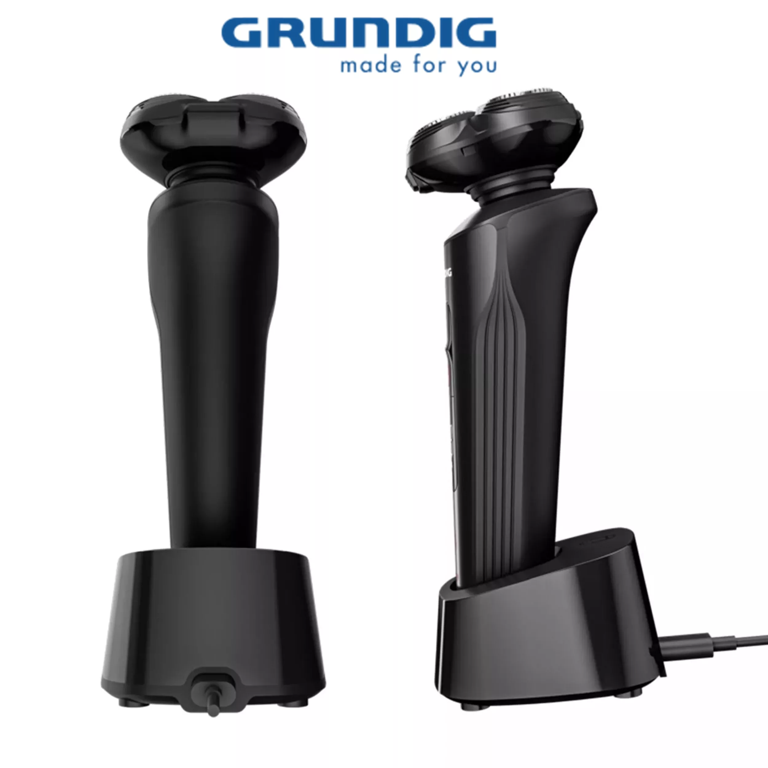 ماشین اصلاح موی صورت شارژی گروندیگ مدل MS 9130 به همراه مو زن گوش و بینی گروندیگ مدل MT 3810