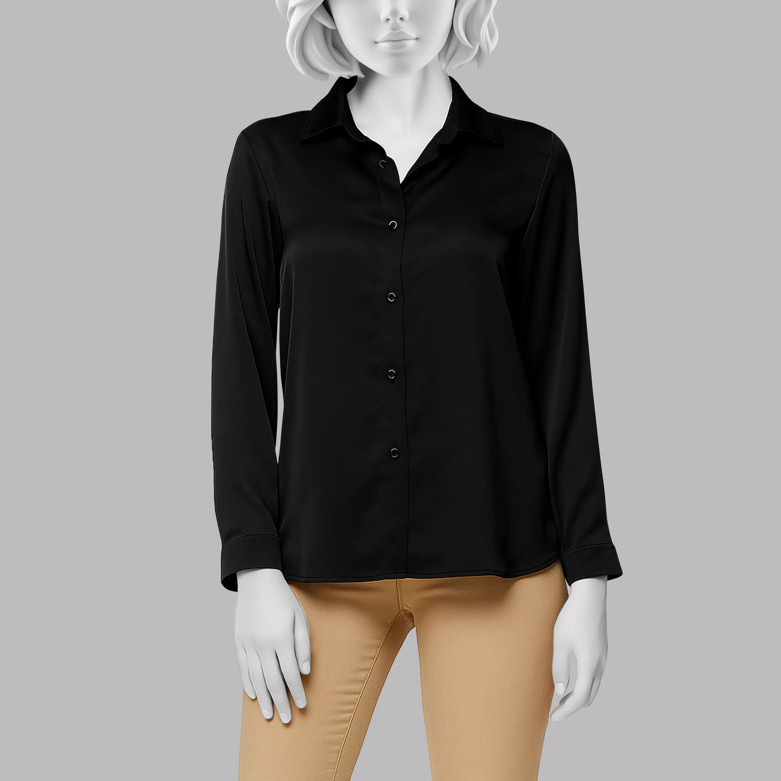 شومیز آستین بلند زنانه مدل 343