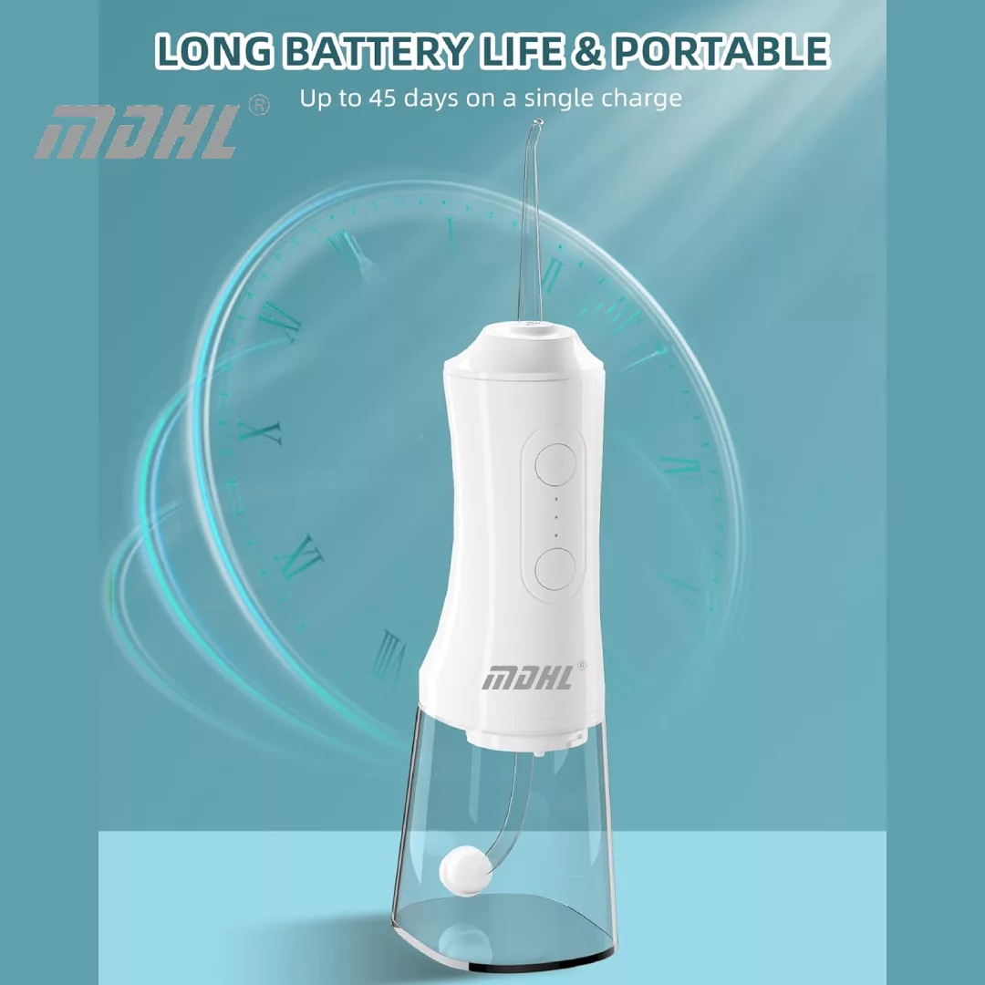 دستگاه شست و شوی دهان و دندان شارژی ام دی اچ ال مدل MD-9819 به همراه 4 سری