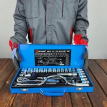 مجموعه 24 عددی آچار بکس صنعتی اینتیمکث کد 1101