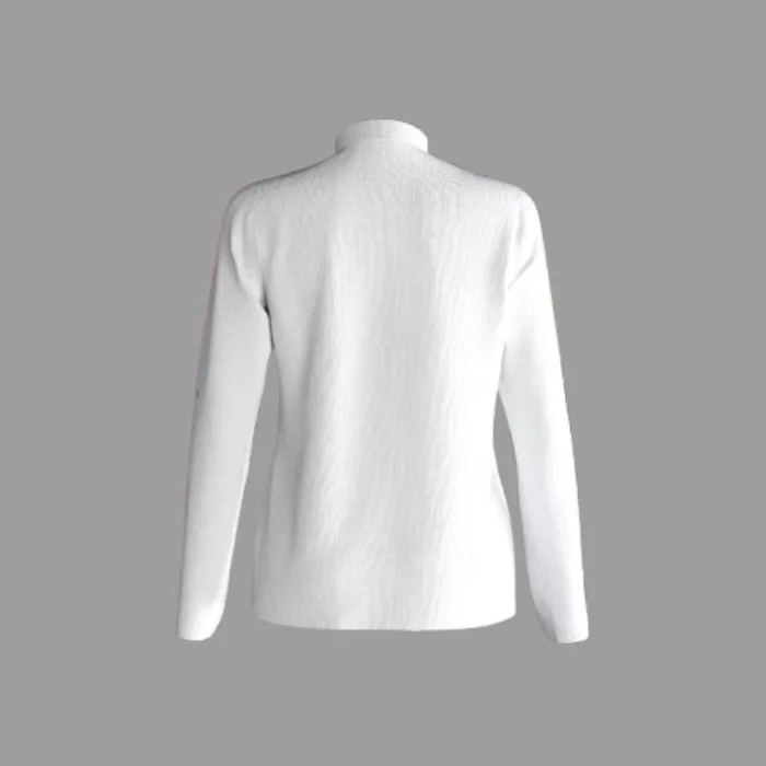 شومیز آستین بلند زنانه مدل لینن چاپی فلورا