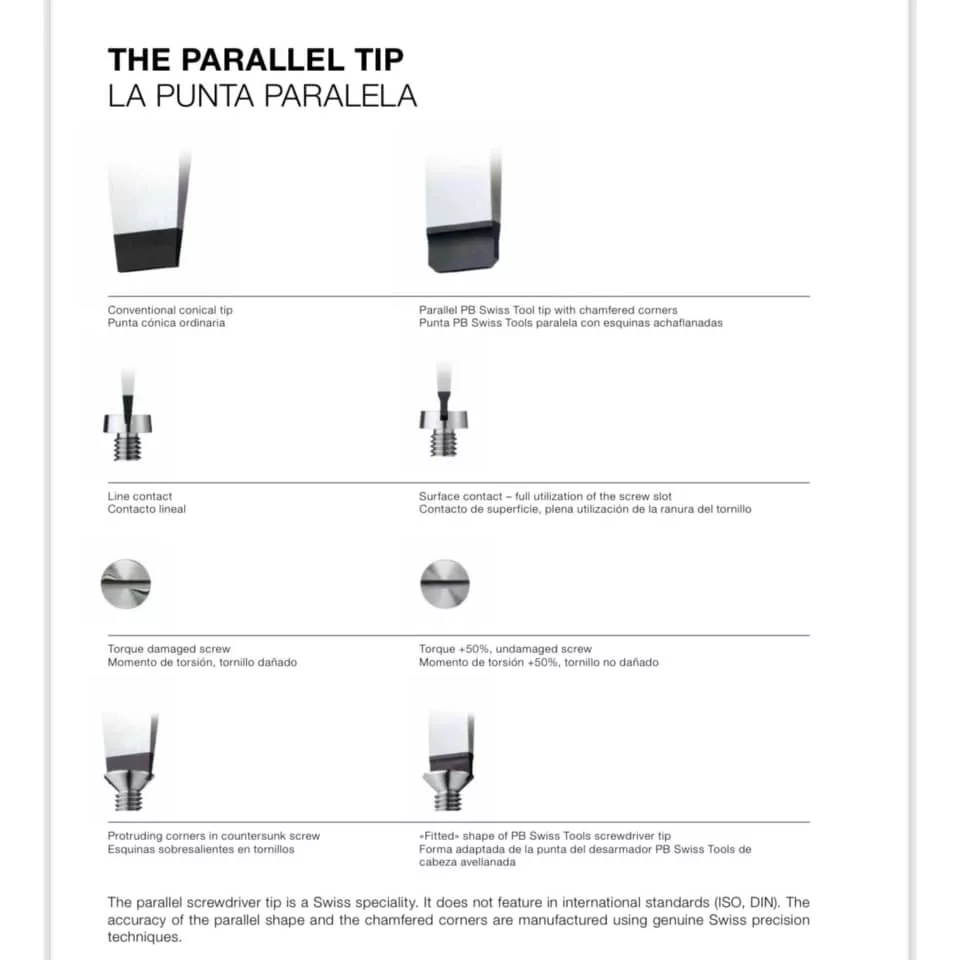 پیچ گوشتی دو سو ضربه خور سوئیس تولز مدل PB 8102.D 3-80