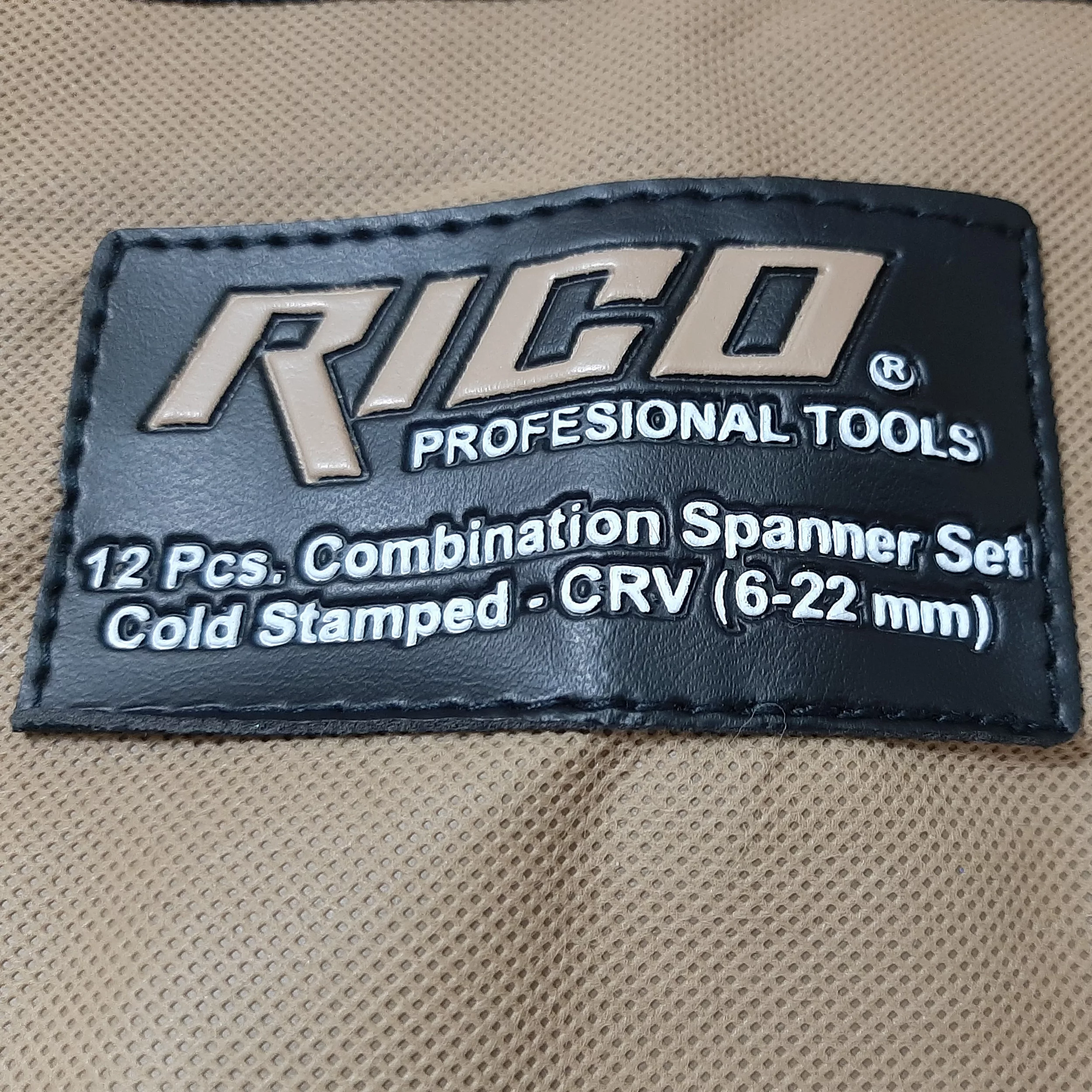 آچار یکسر تخت و یکسر رینگی ریکو تولز مدل RC6-22 مجموعه 12 عددی