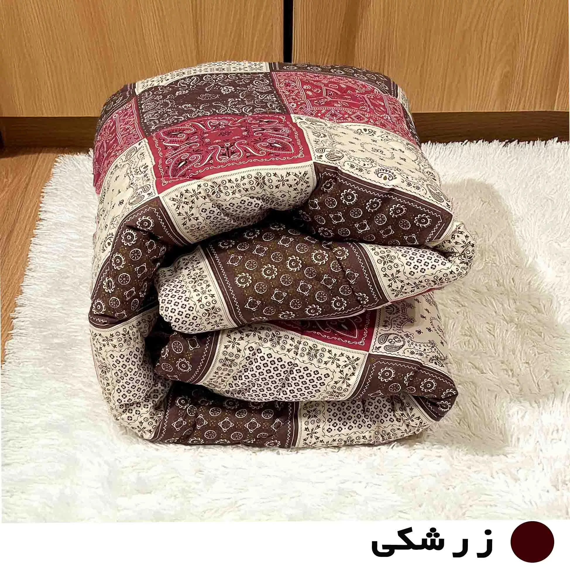 لحاف مانیکاهوم مدل چهل تکه پلاس chel teke plus یکنفره سایز 230×150 سانتی متر