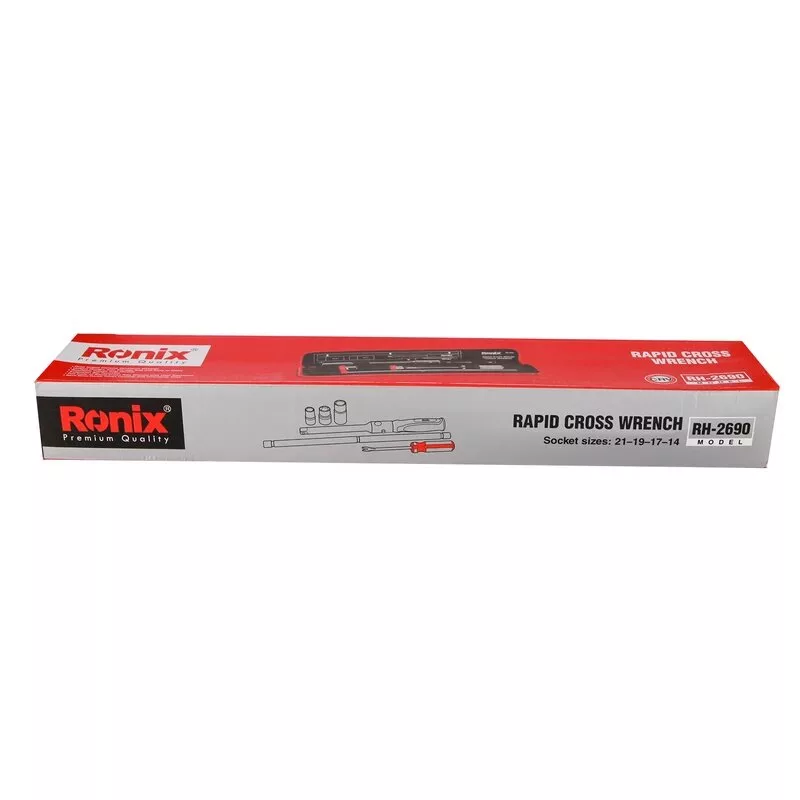 مجموعه 6 عددی آچار چرخ رونیکس مدل RH-2690
