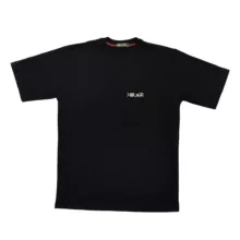 تی‌شرت لانگ آستین کوتاه مردانه میراژ مدل گلدوزی شده رنگ مشکی