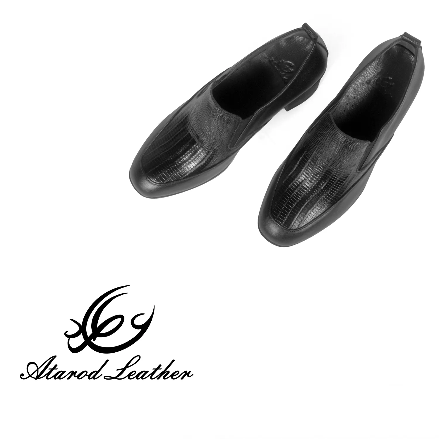 کفش زنانه چرم عطارد مدل چرم طبیعی کد SH255