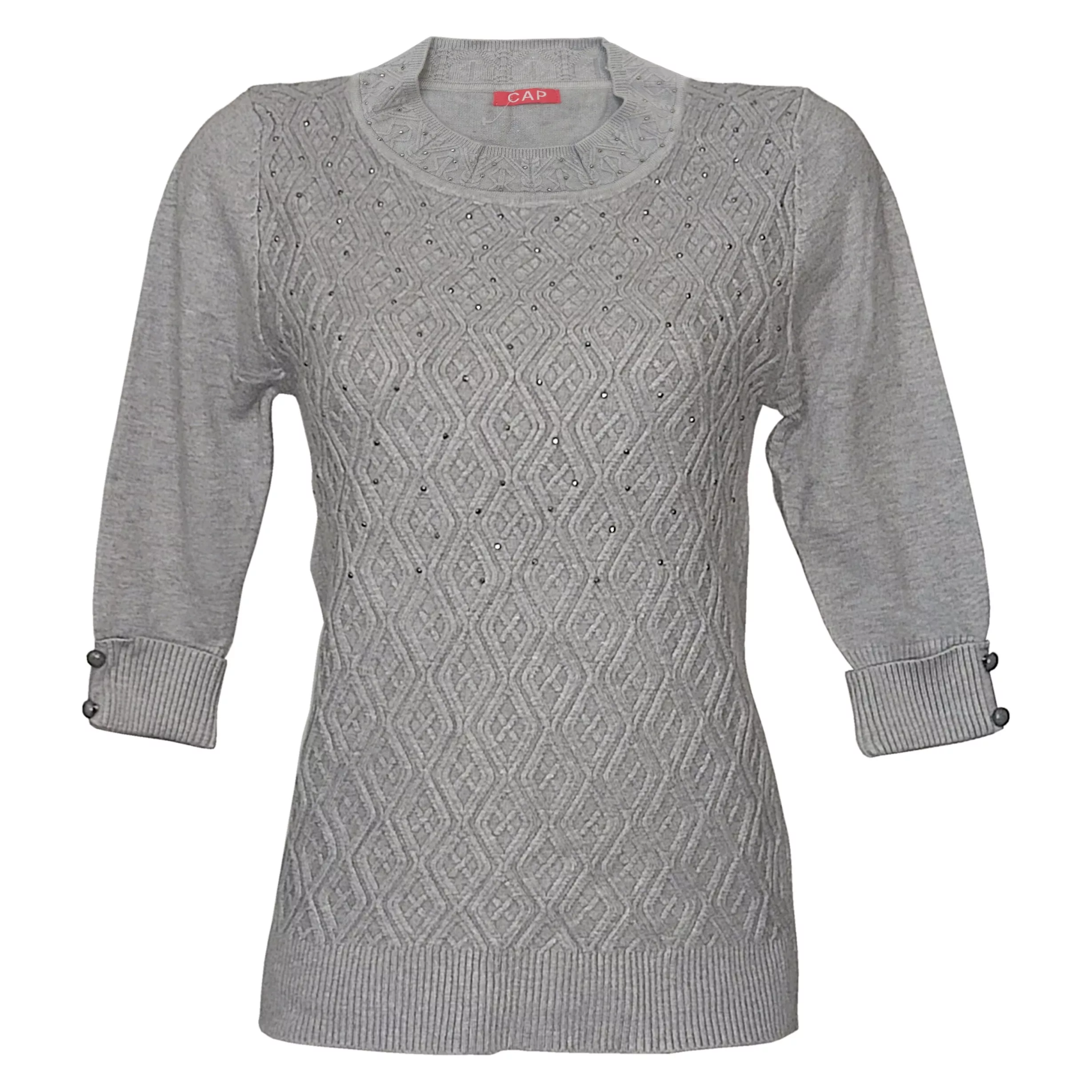 پلیور زنانه گپ مدل نگین دار ۳۳۴۴