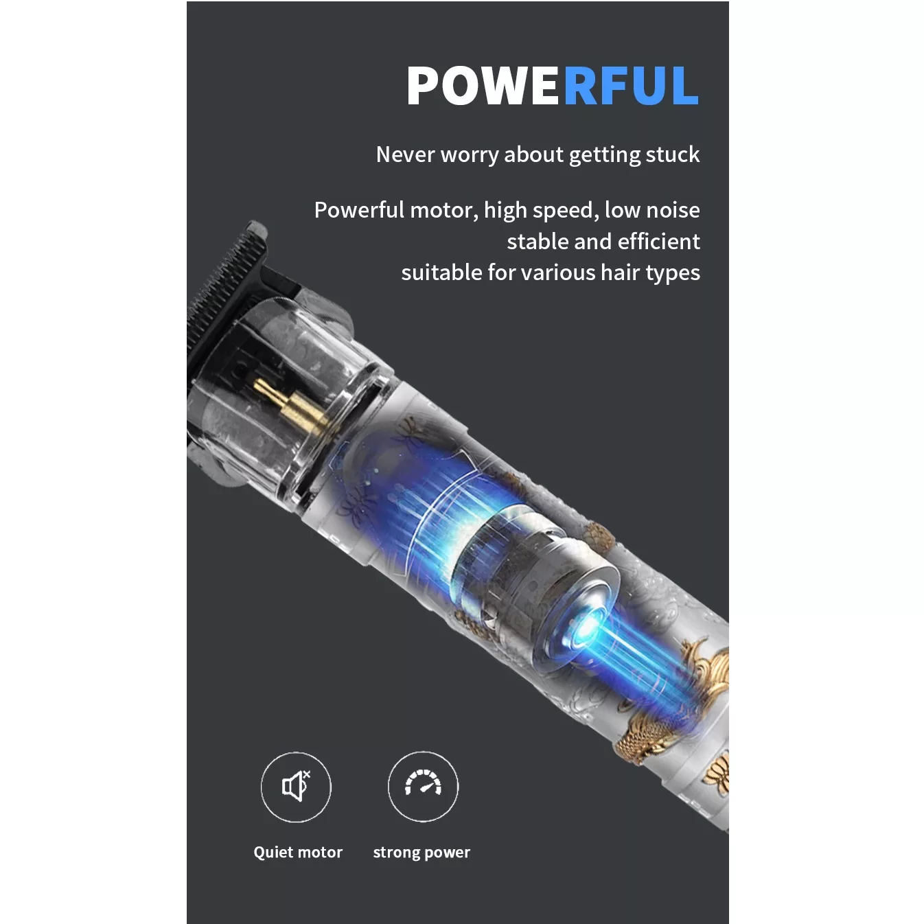 ماشین اصلاح موی سر و صورت کد YM003-T بسته دو عددی