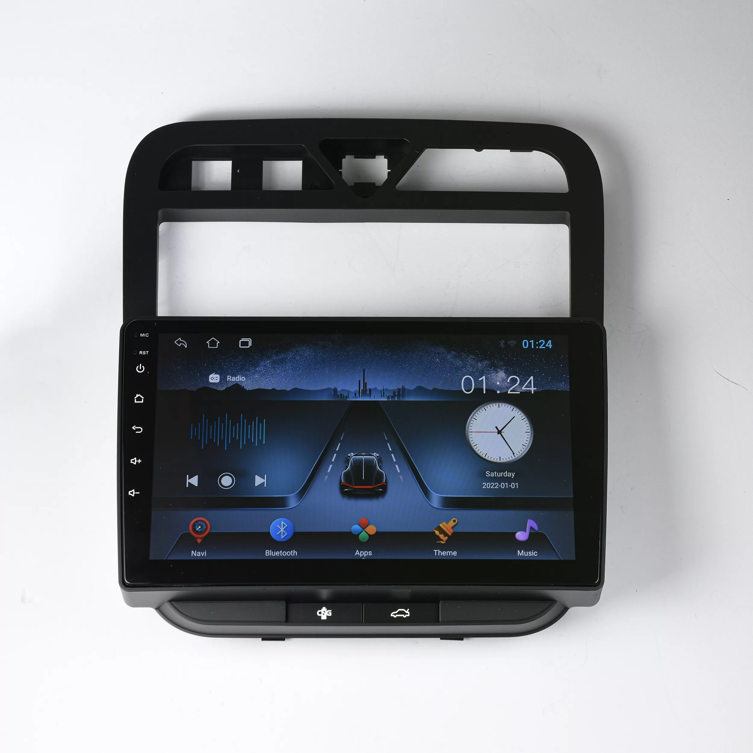 مانیتور خودرو کاروین مدل s800 با برد TS مناسب برای سمند EF7