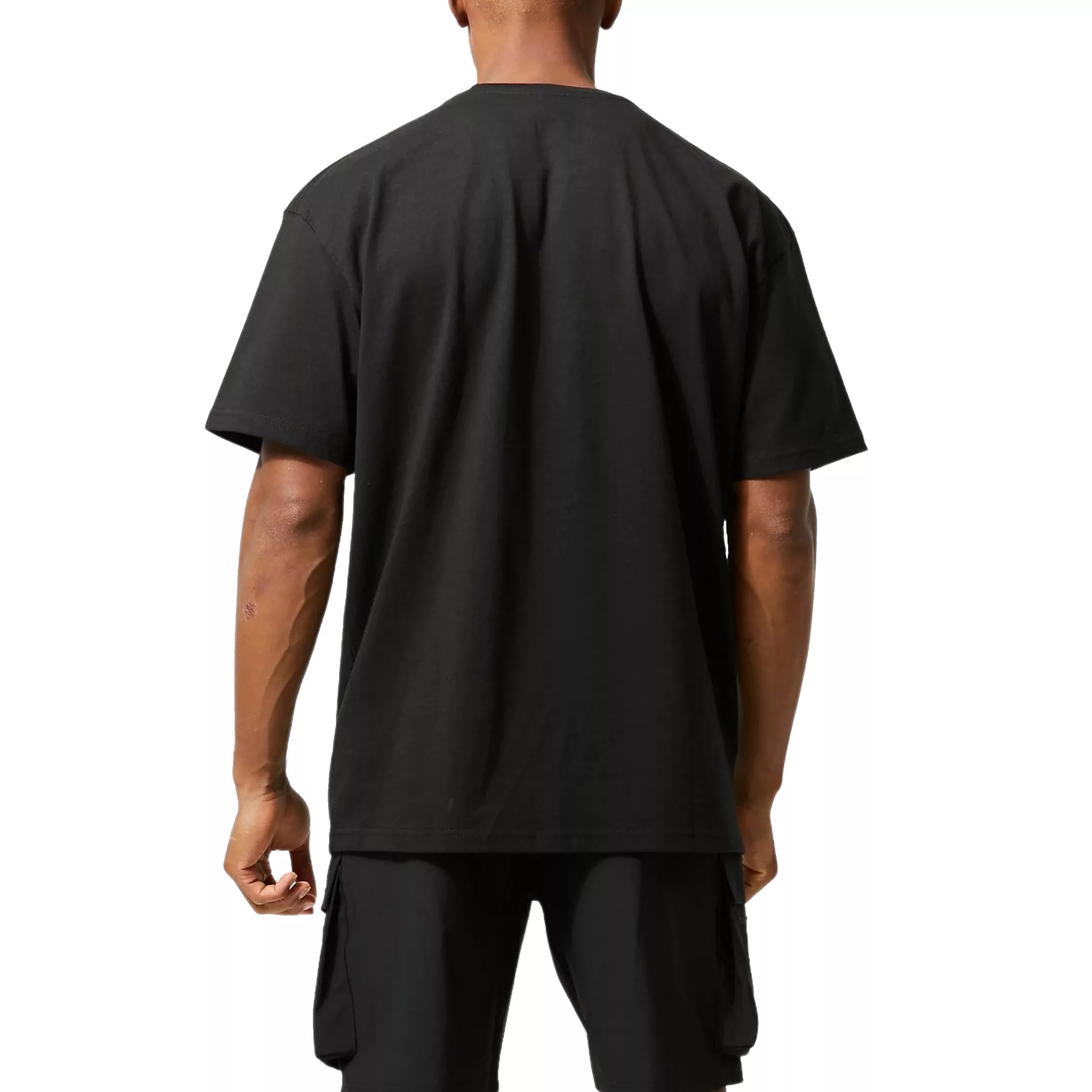 تی شرت اورسایز مردانه نوزده نودیک مدل TS63 B