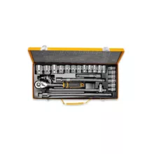 آچار بکس دینگشی مدل CR-V1/2 مجموعه 24 عددی