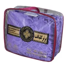 پتو گلبافت مدل گلبرجسته يك نفره سايز 160x220سانتی متر