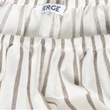 بلوز آستین بلند زنانه سرژه مدل 204655 رنگ کرم