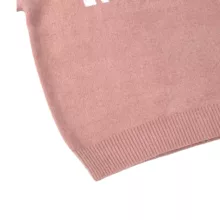 پلیور یقه ایستاده زنانه مدل MK رنگ صورتی