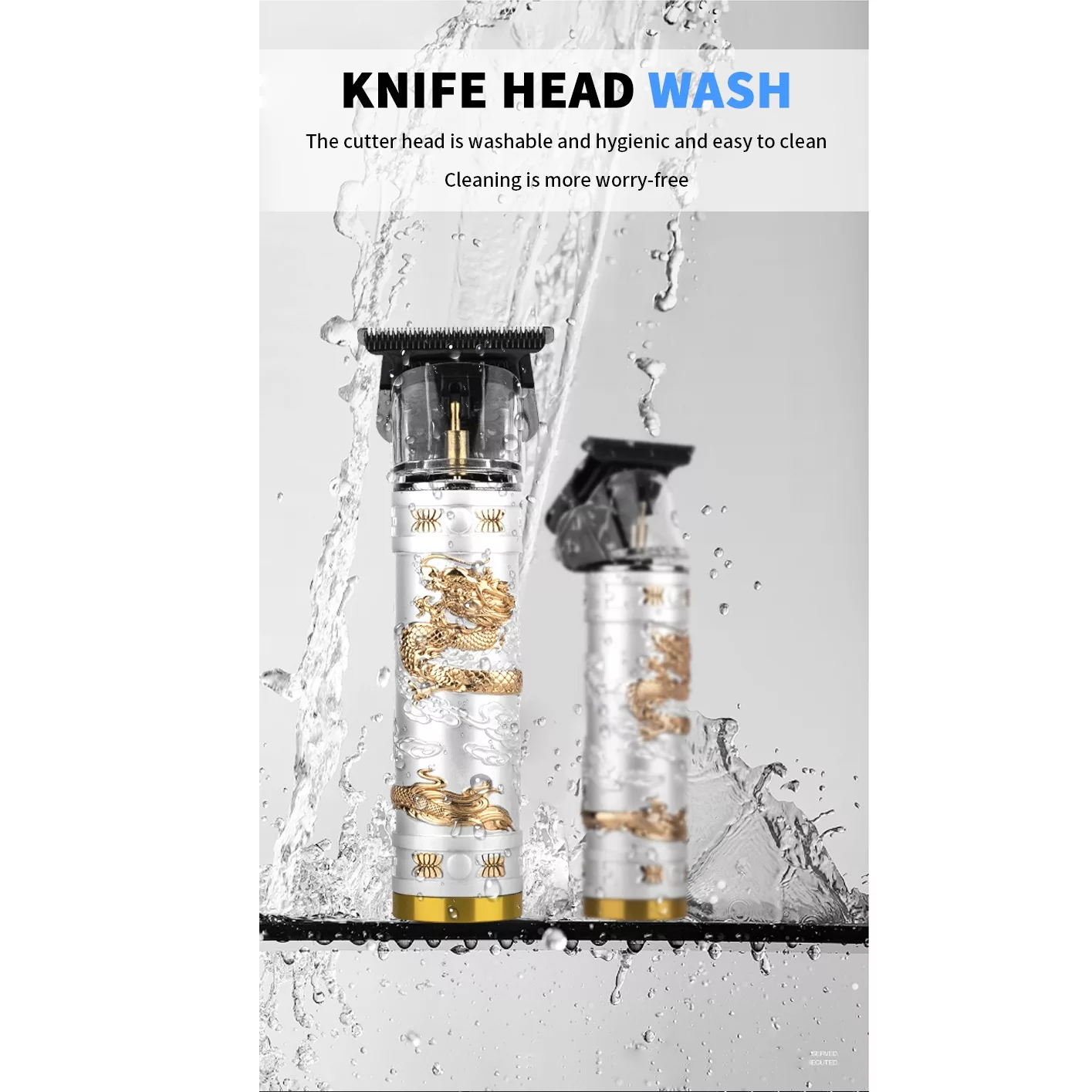 ماشین اصلاح موی سر و صورت کد YM003-T بسته دو عددی