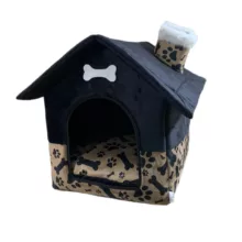 جای خواب سگ و‌ گربه میرال پت مدل کلبه استخوان دار