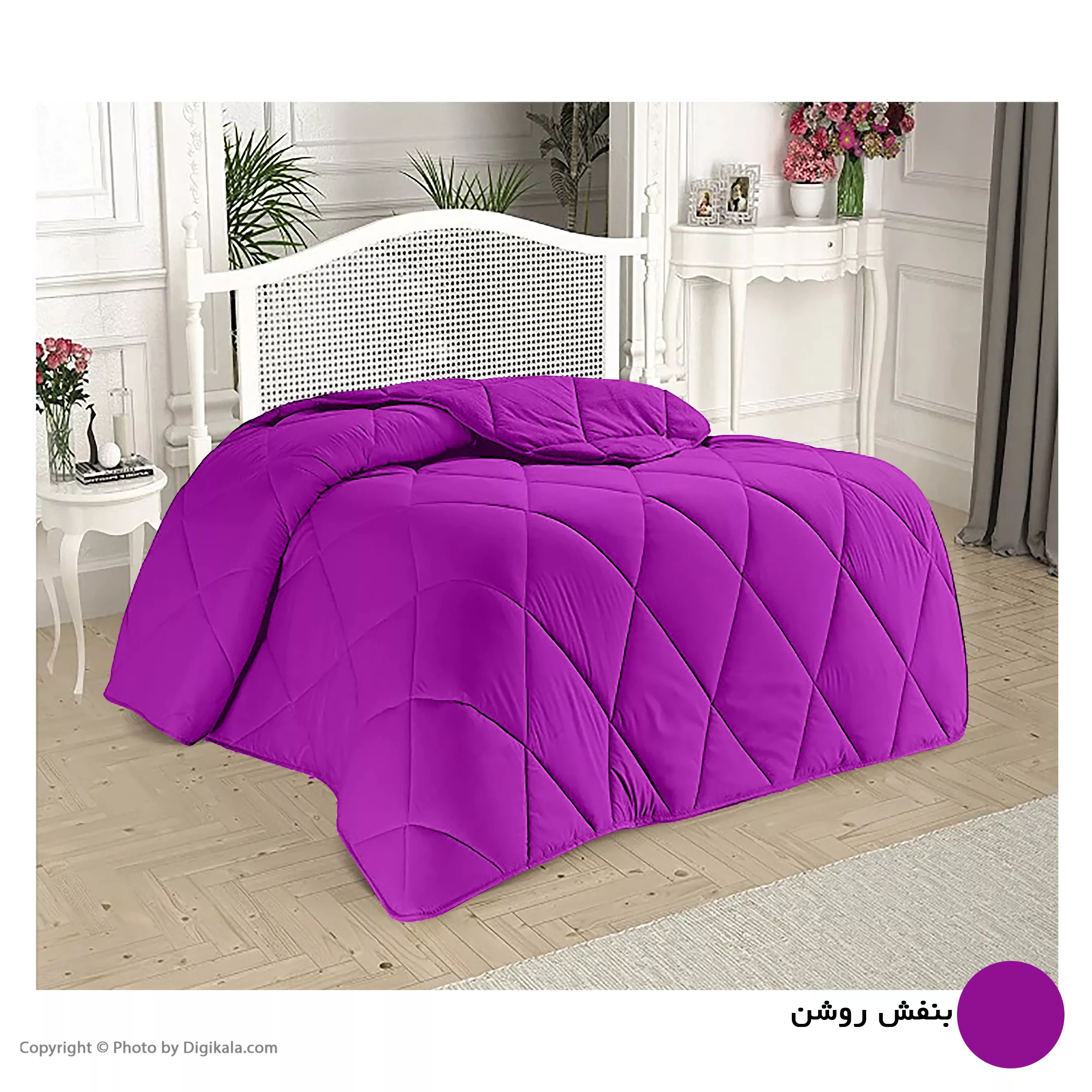 لحاف ژوانی کد 90 یکنفره سایز 220x160 سانتی متر