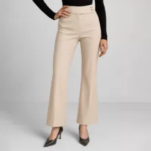 شلوار دم پا گشاد زنانه السانا مدل ماهتو کد 224608 رنگ کرم