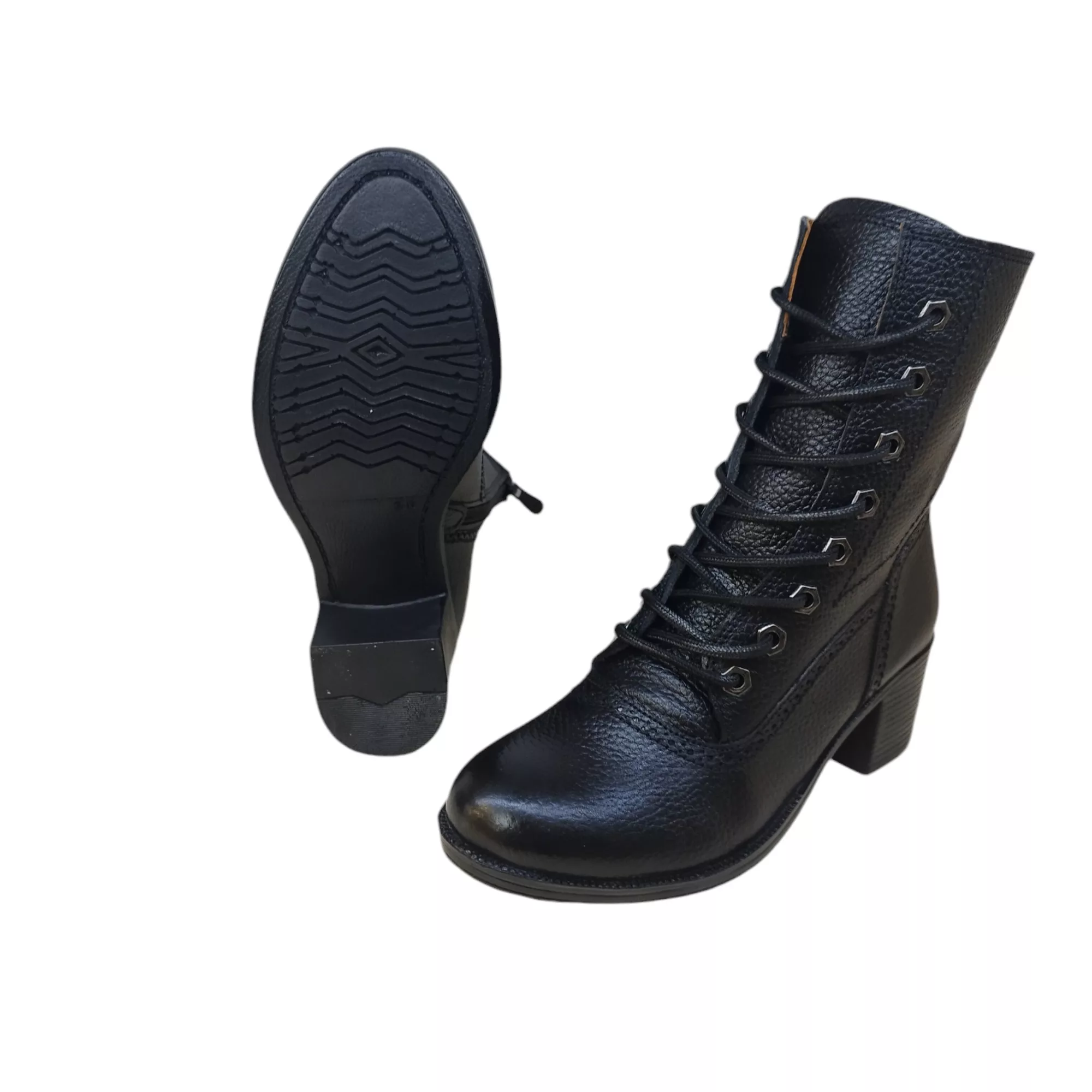 نیم بوت زنانه مدل 262 بیاله رنگ مشکی