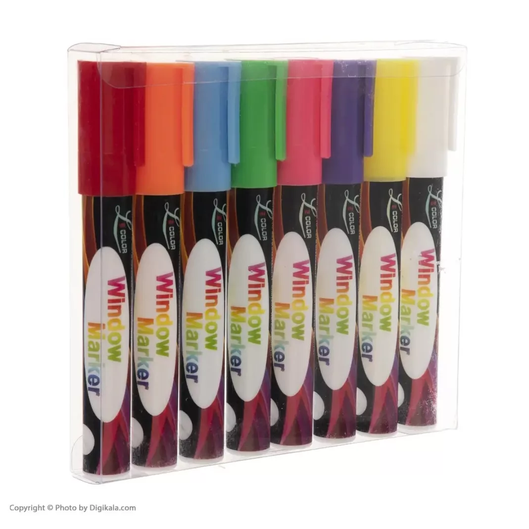 ماژیک وایت برد کد lk08 بسته 8 عددی