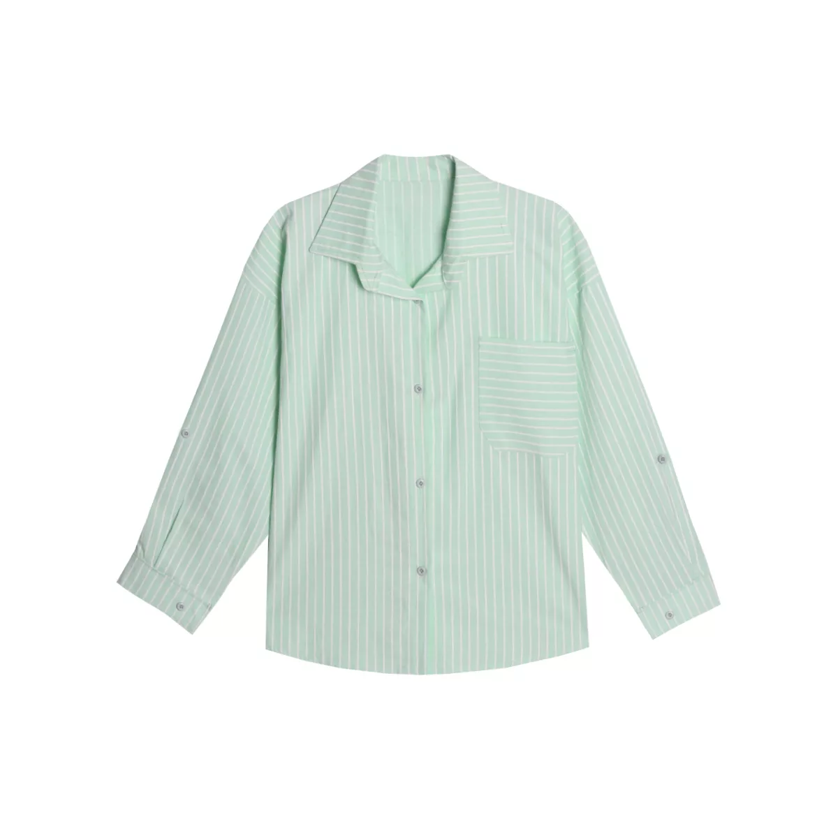 شومیز آستین بلند یقه برگردان زنانه مدل ds2