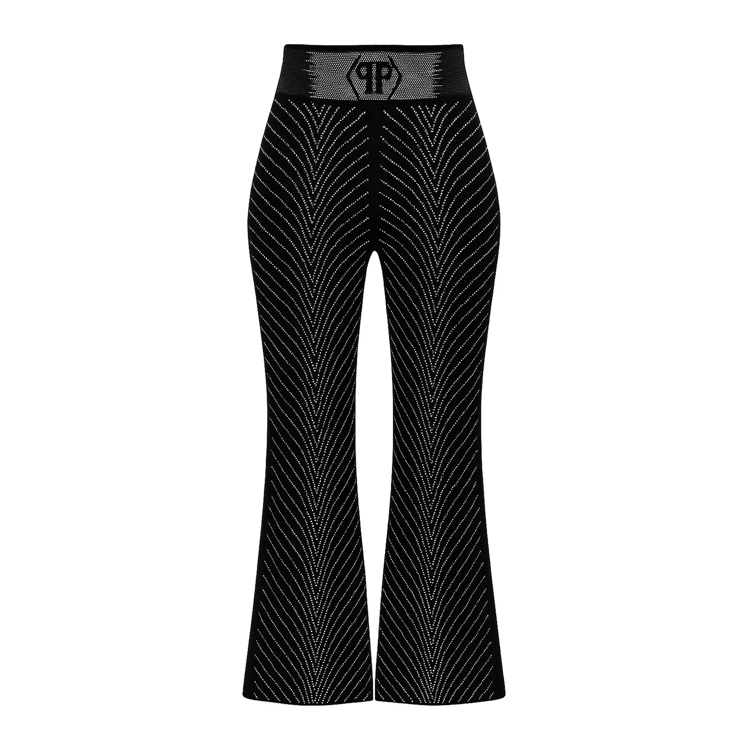 شلوار دم پا گشاد زنانه مدل نگینی کار شده