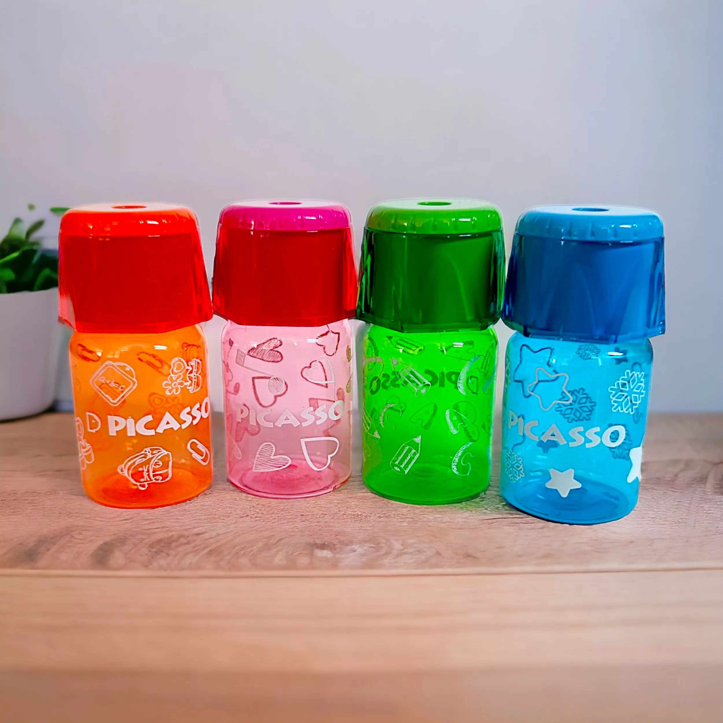 تراش پیکاسو مدل بطری کد 8733 بسته 12 عددی