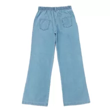 شلوار جین زنانه مدل نیم بگ کدY241