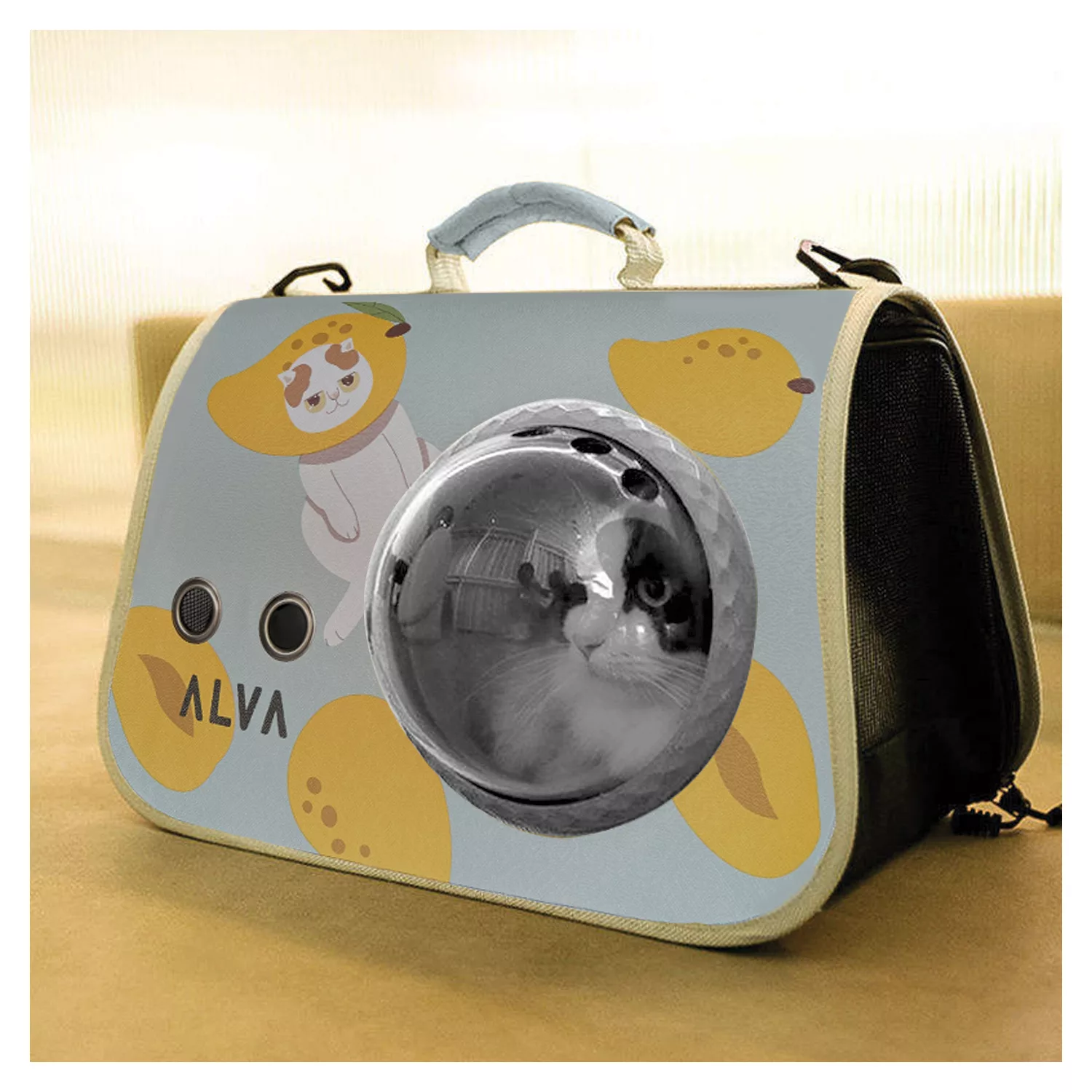 کیف حمل گربه آلوا مدل A66-PBL