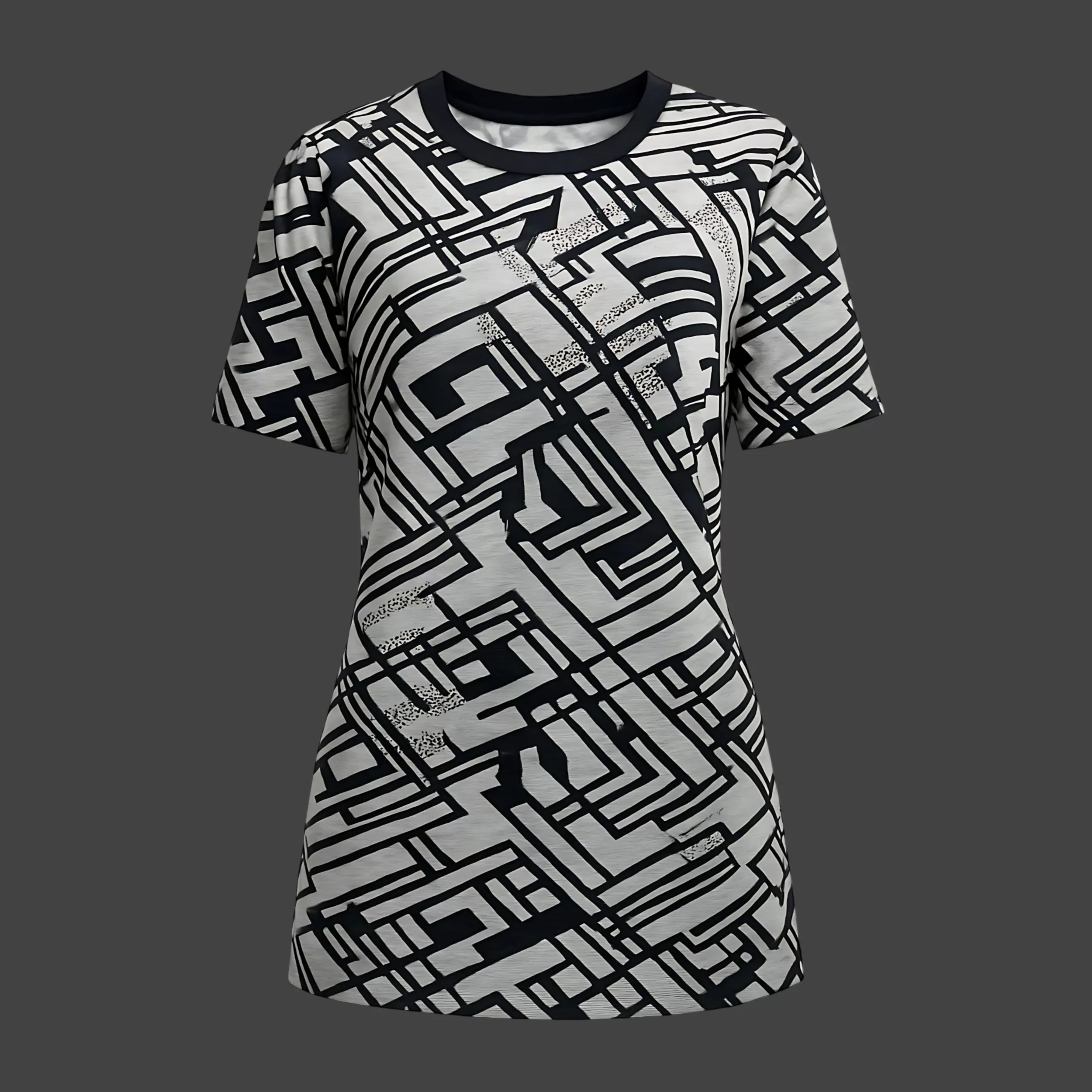 تی‌شرت آستین کوتاه زنانه مدل 112396