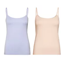 تاپ زنانه اویاندا مدل G400 بسته 2 عددی  رنگ بنفش