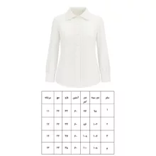 شومیز آستین بلند یقه برگردان زنانه مدل گیپور مجلسی