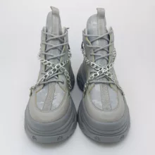 نیم بوت زنانه مدل W 20 رنگ طوسی