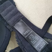 سوتین پلانج زنانه مارکس اند اسپنسر مدل Z-UR54 رنگ مشکی