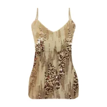 تاپ زنانه شین مدل پولکی مجلسی 20950751