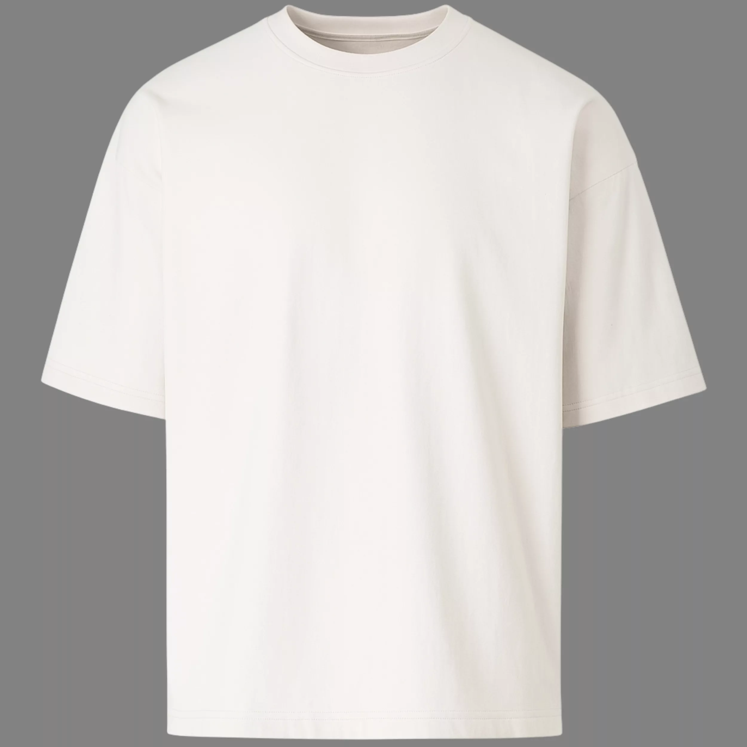 تی‌شرت آستین سه ربع مردانه مدل ریلکس رنگ سفید