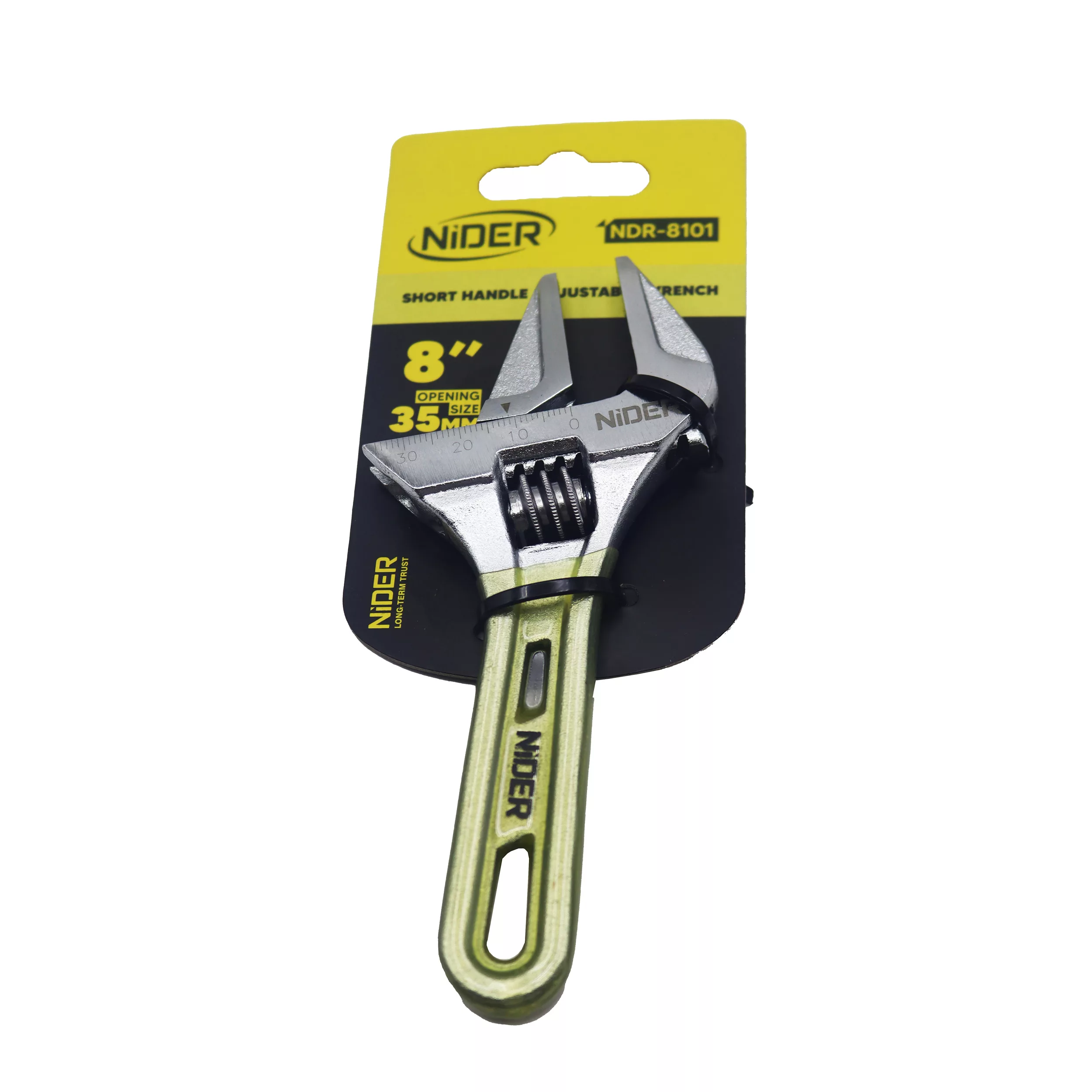 آچار فرانسه نیدر مدل YP-NDR-8101-35MM/14CM سایز 8 اینچ