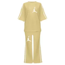 ست تی شرت آستین بلند و شلوار زنانه مدل جاسمین کد 14 رنگ زرد روشن