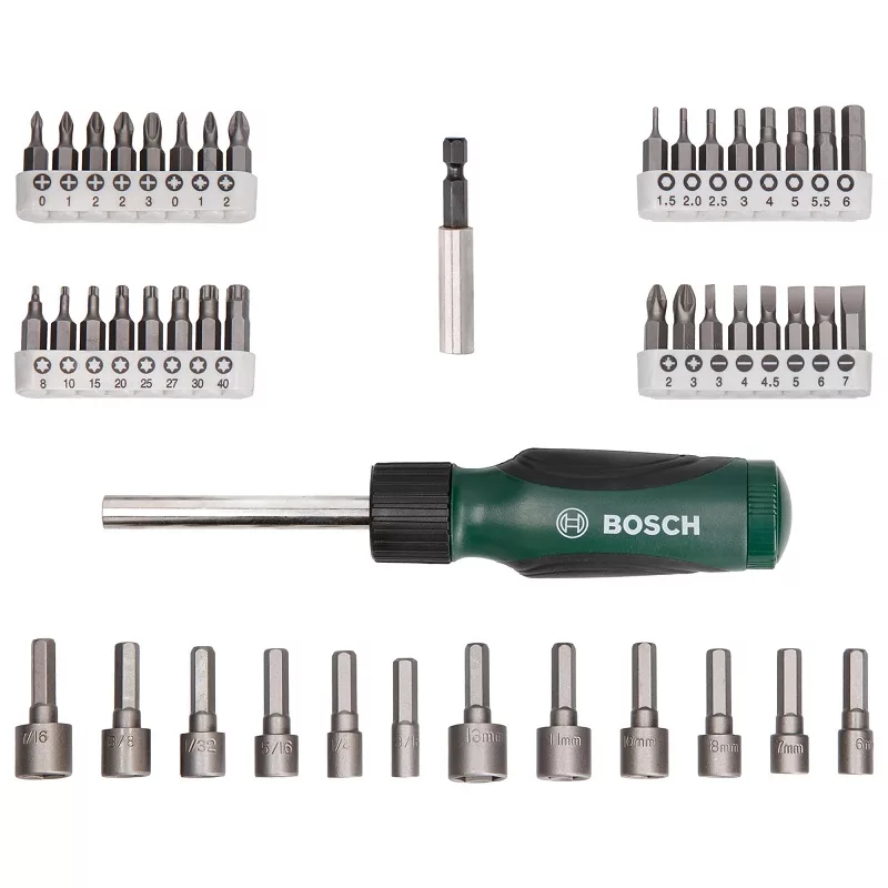 پیچ گوشتی بوش مدل Screwdriver Set بسته 46 عددی