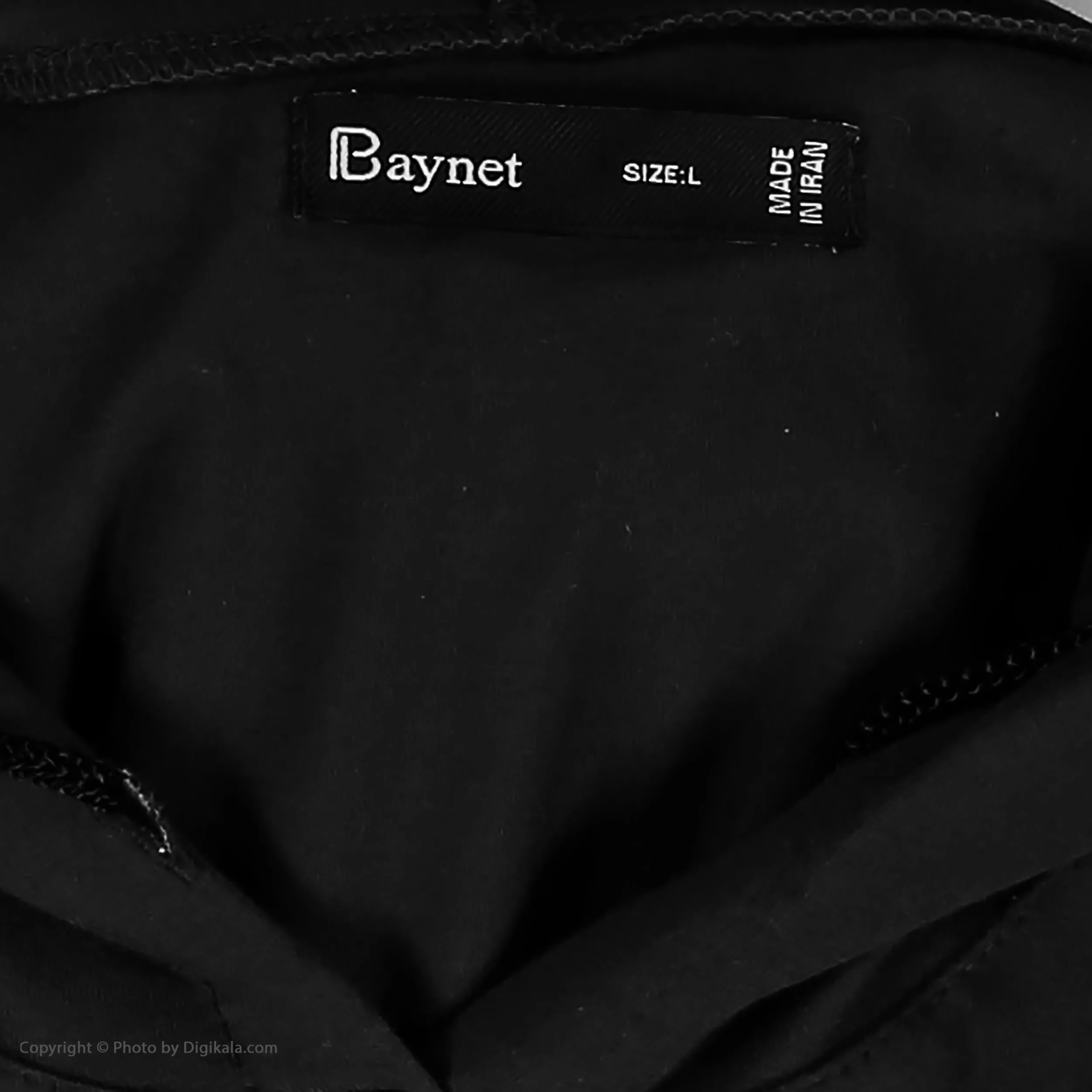 تی شرت کلاه دار مردانه باینت مدل 511-1 رنگ مشکی